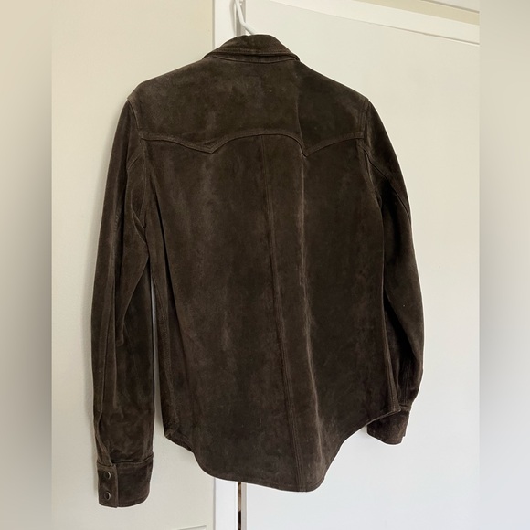 Vintage GAP Brown Suede Jacket - Picture 7 of 7